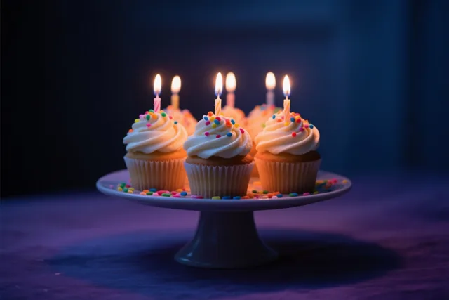 Kleine cakejes, groot feest