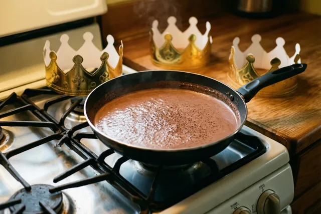 Driekoningen begint met warme choco