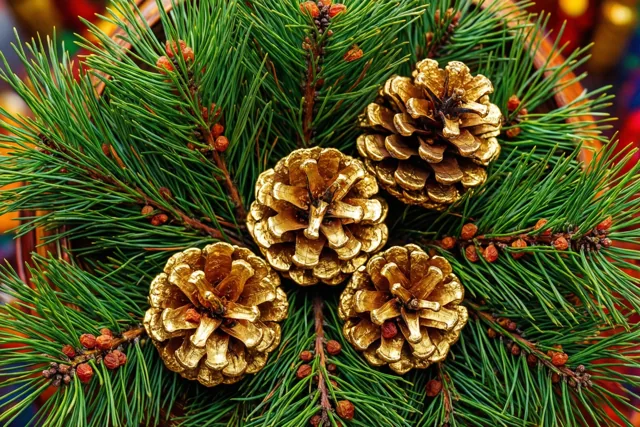 Een gouden wintergroet
