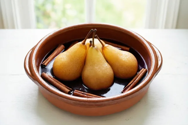 Drie peertjes vol herfstsmaak