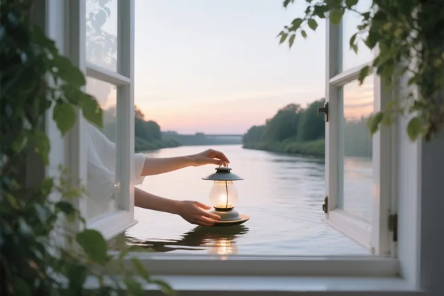 Een wens op het water
