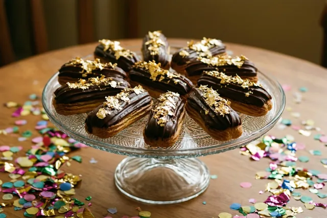 Proficiat met een gouden éclair