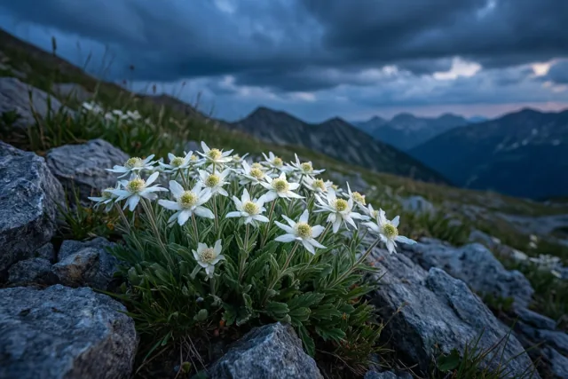 Bergbloemen voor moeilijke dagen