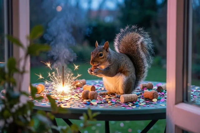 Een nootje op het nieuwe jaar