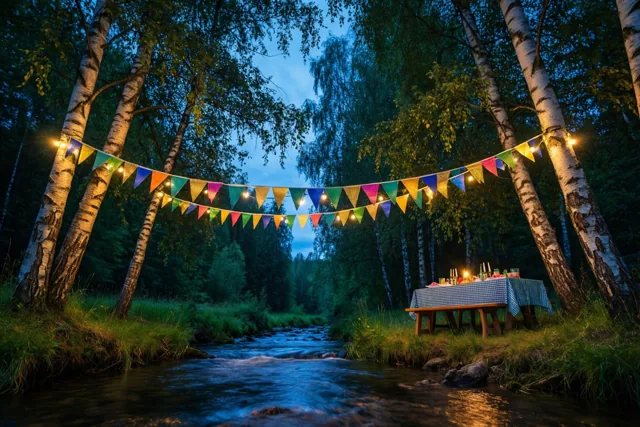 Verjaren aan het avondwater