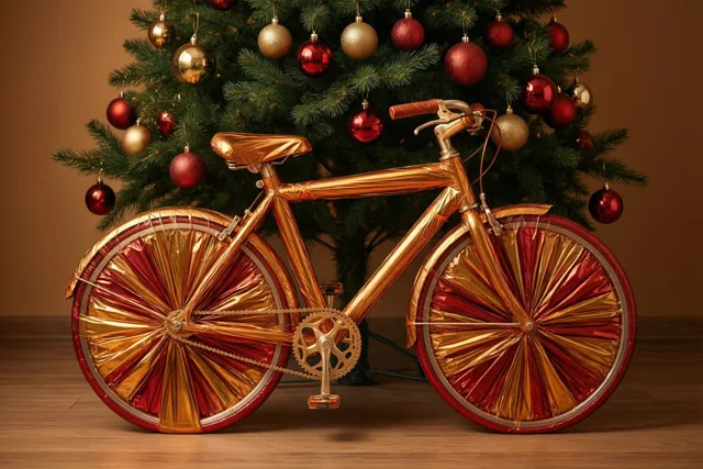 Kerstcadeau op twee wielen
