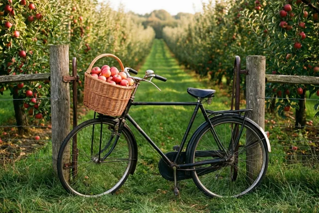 Fiets even mee naar vroeger