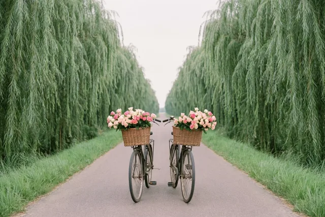 Twee fietsen, zoveel gedeelde jaren