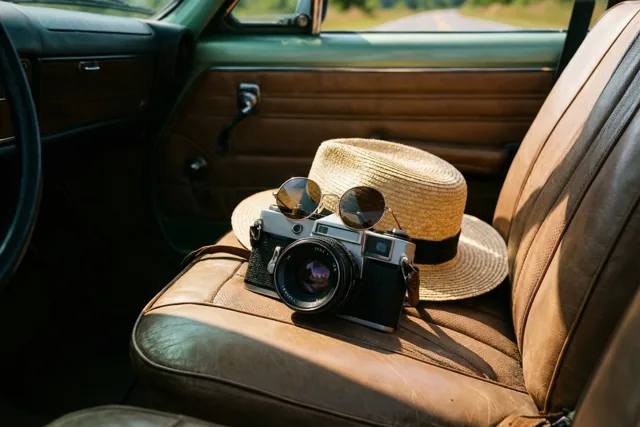 De zomer door een oude lens