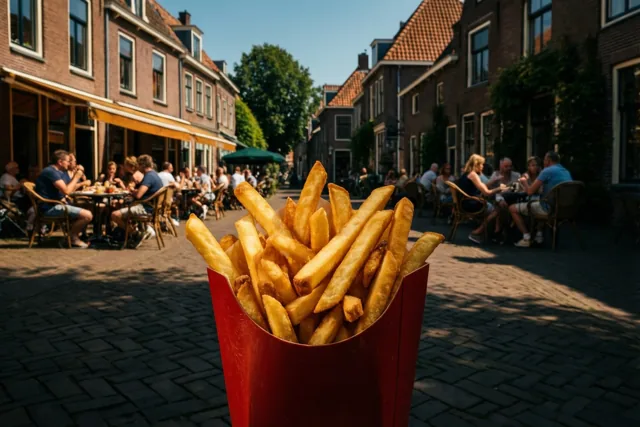 Vakantietijd is frietjestijd