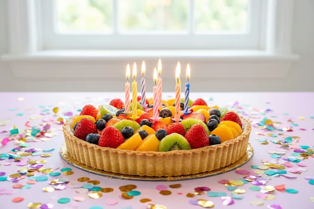 Een fruitig begin van je feestdag