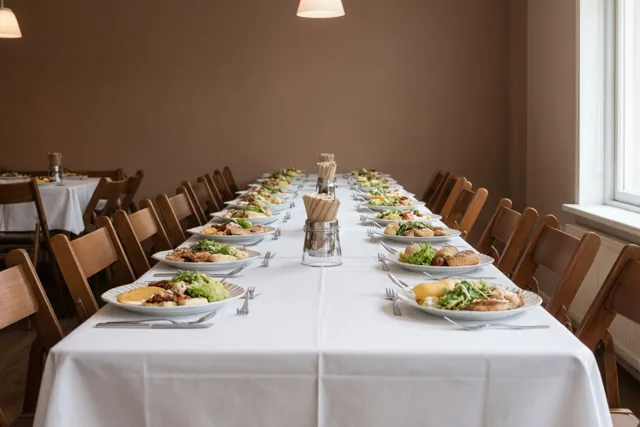 Samen aan de feesttafel
