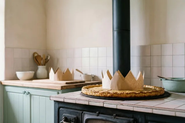 Een kroon in de hoevekeuken
