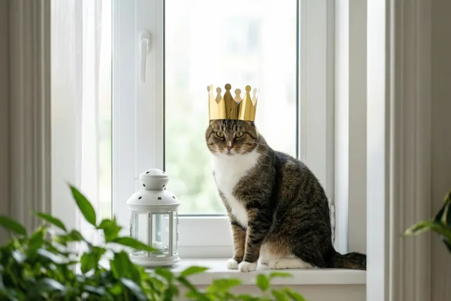 Een kattenkroon voor Driekoningen