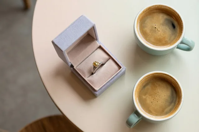 Een ja met koffie erbij