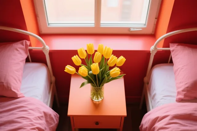 Tulpen om je op te beuren