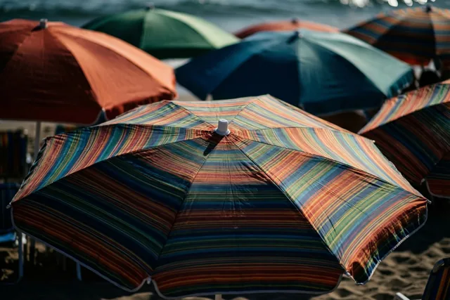 Een parasol vol zomer