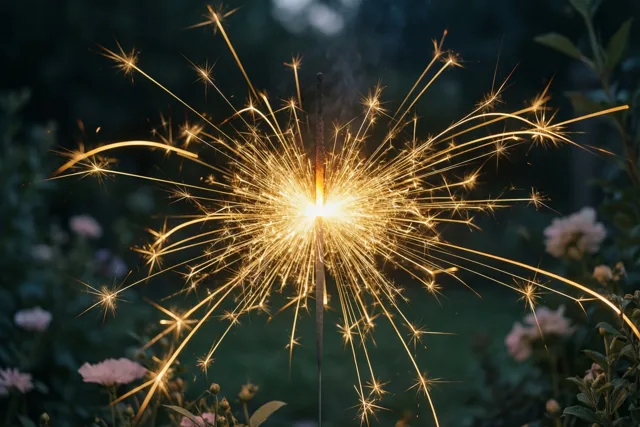 Een sprankelend feest in de tuin