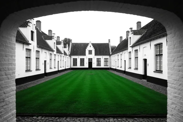 Groen voorbij de boog