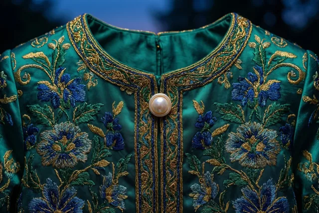 Doopwensen in groen en goud