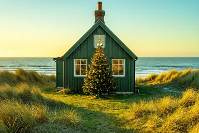 Een knusse kerst in de duinen