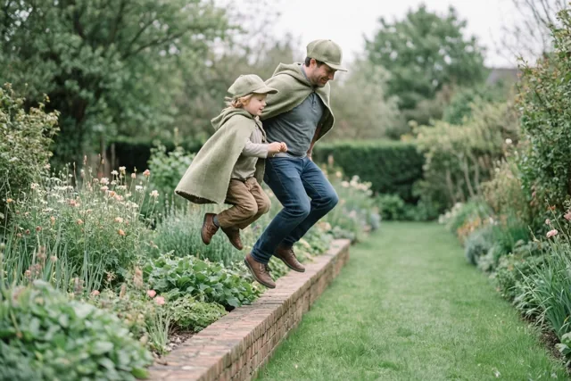 Groene capes voor papa's ploeg