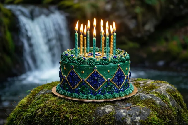 Groen geluk voor je verjaardag
