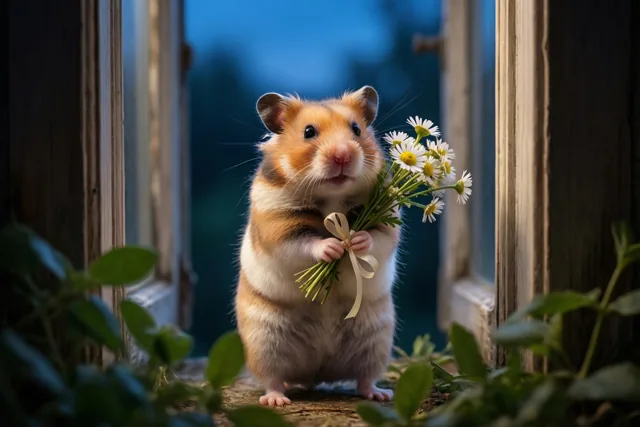 Bloemen van je kleinste fan