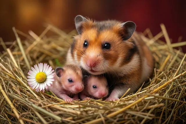 Een hamsternest vol moederliefde