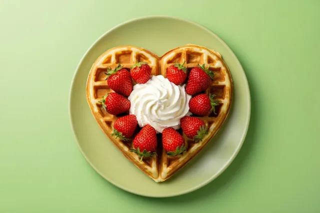 Een wafel voor je hart