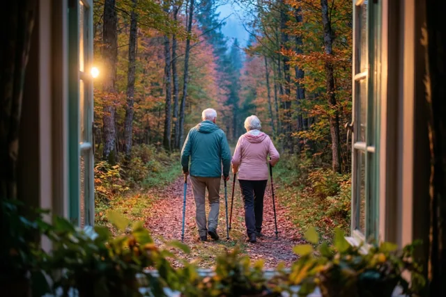 Het bos ligt voor jullie