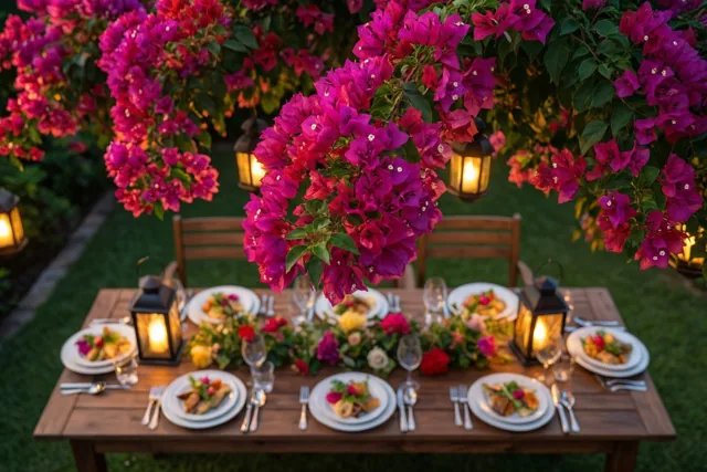 Kleurrijk Suikerfeest in de tuin