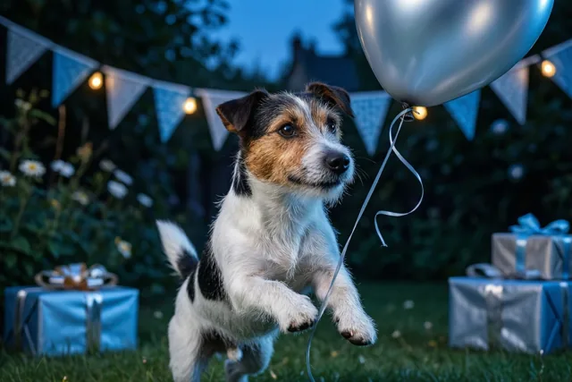 Deze hond springt voor jou