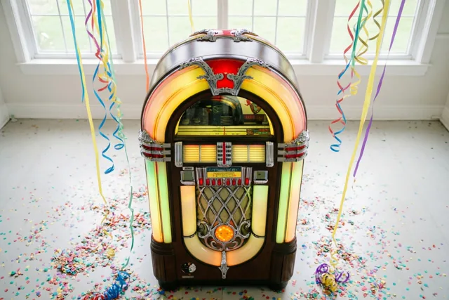 Nieuwjaarswensen op de jukebox