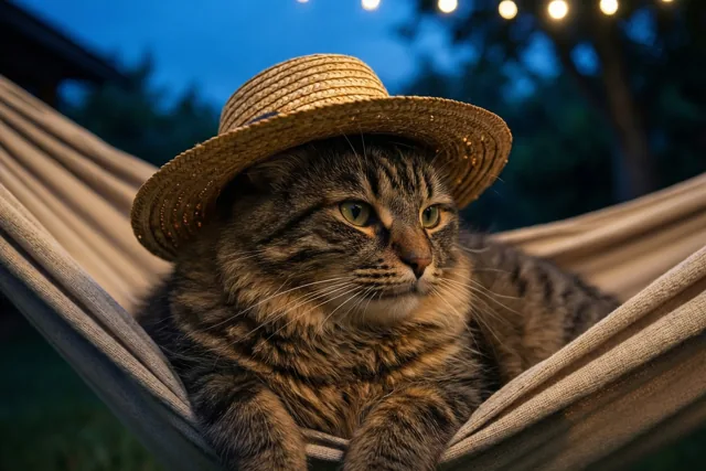 De kat klokt niet meer in
