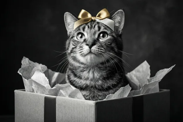 Een kat cadeau voor je verjaardag