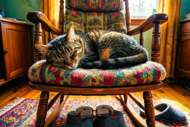 De kat leert je luieren