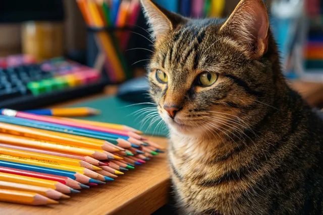 Een kat voor goede punten