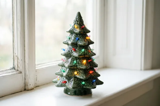 Klein boompje, vertrouwde kerstwarmte