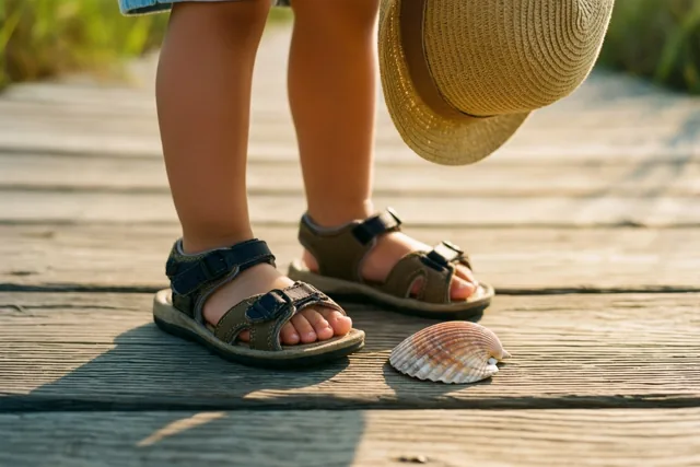 Zomer aan kleine voetjes
