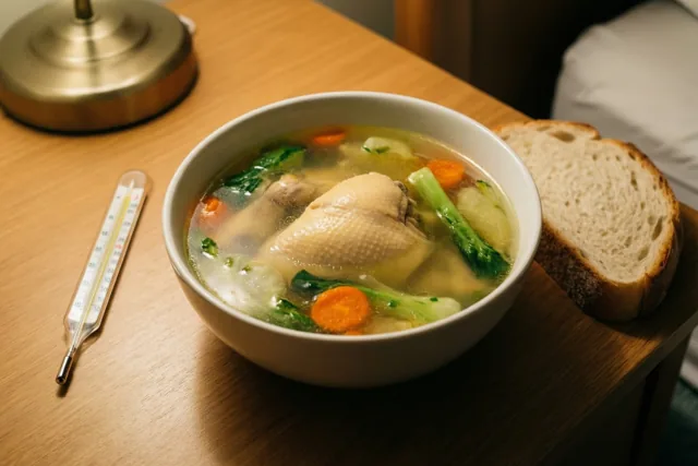 Bouillon en een warme gedachte