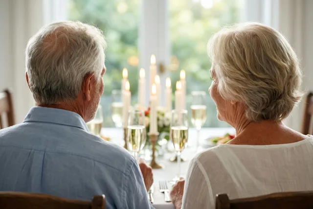 Jullie jubileum bij een glas