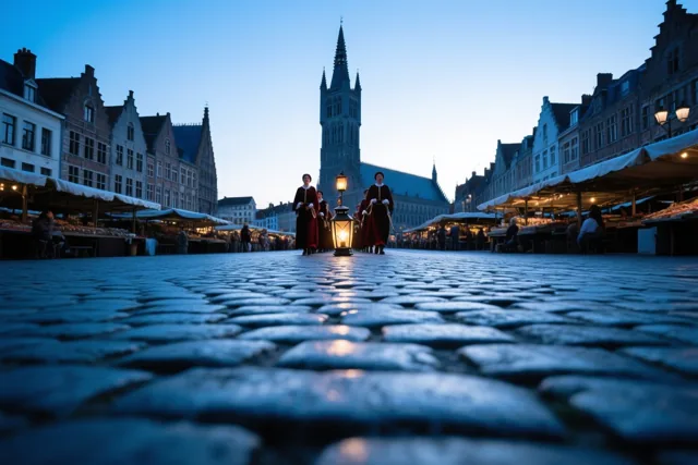 Lichtjes over de kasseien