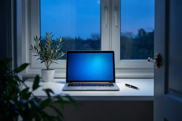 Nieuwe plannen in zachte blauwtinten
