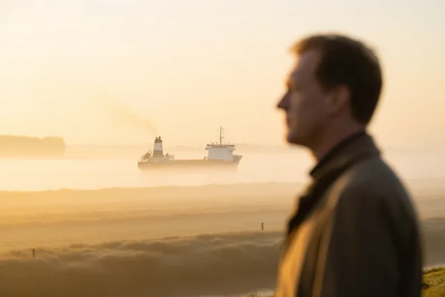 Wachten aan de Schelde