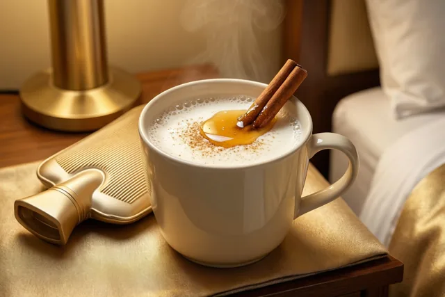 Warme melk voor een rustmoment