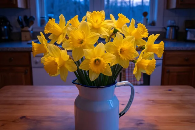 Narcissen brengen de lente binnen