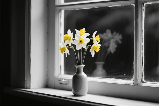 Kleine bloemen, stille steun