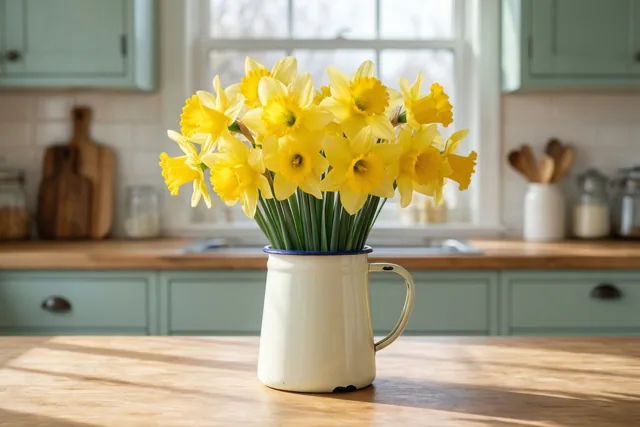 Narcissen voor een zachte lentedag