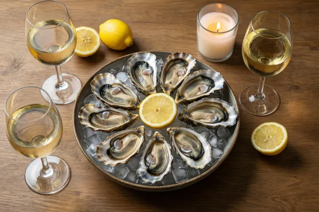 Onze avond met oesters